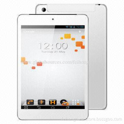 7.85-inch Dual Core Android Tablet PC with MTK6582, 1/8GB, Bluetooth, 2G/3G, GPS, Bluetooth